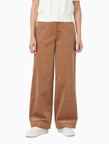 Buy 여성 코듀로이 5포켓 릴렉스드 팬츠 in color Brown