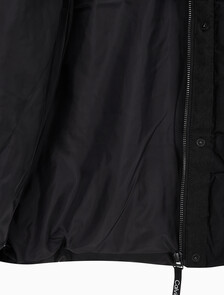 Buy 여성 숏 렝스 스탠드 카라 푸퍼 다운 재킷 in color CK BLACK