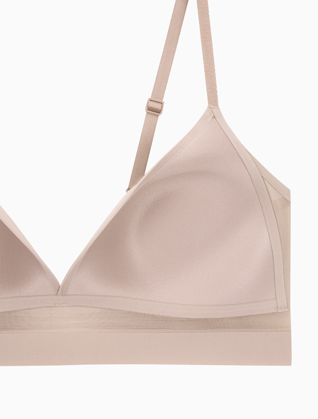 Buy 여성 인비져블 NSE 메쉬 트라이앵글 in color CEDAR