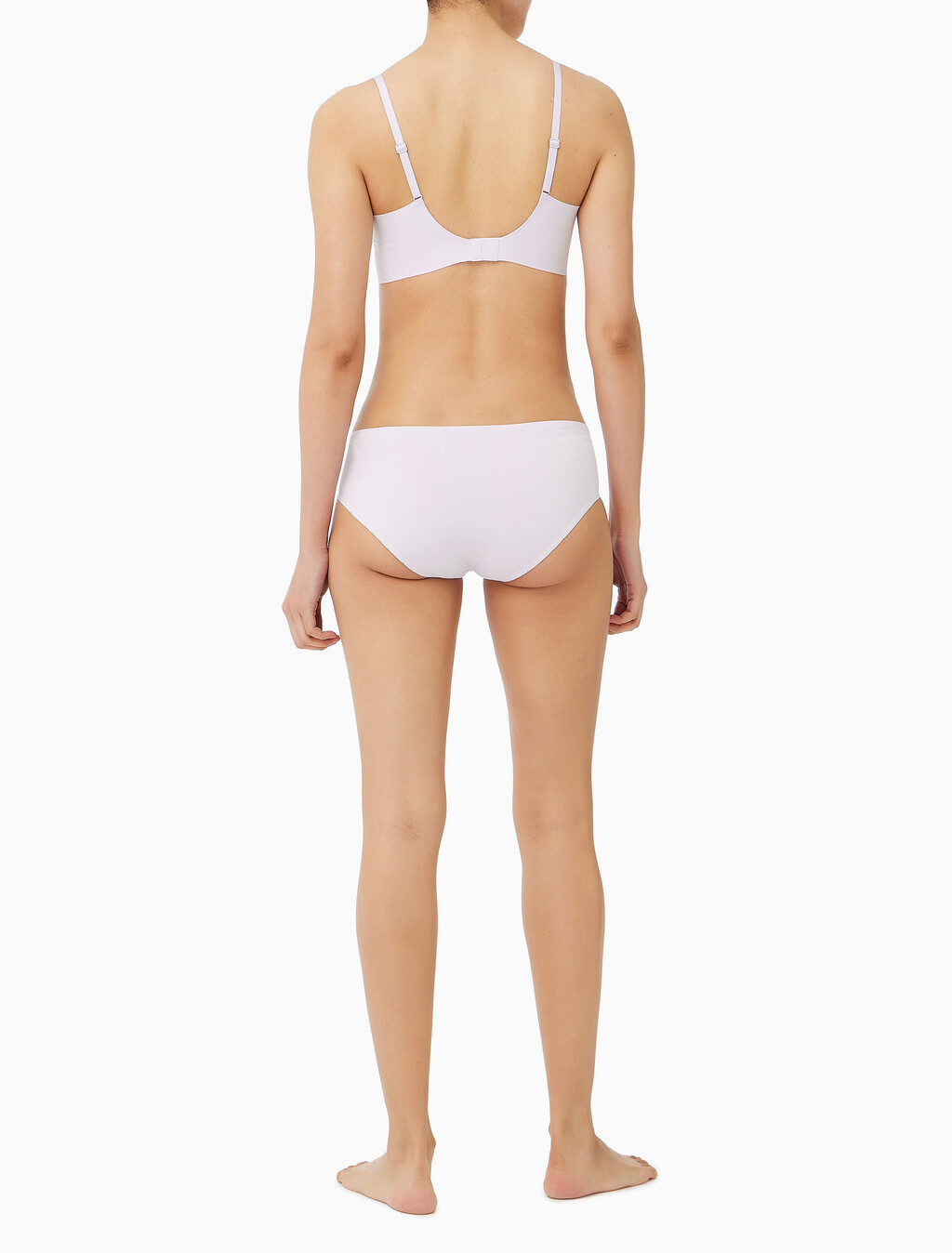 Buy 여성 인비져블 마이크로파이버 스트레치 AF 와이어프리 푸쉬업 in color LIGHT PURPLE