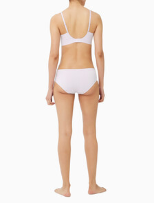 Buy 여성 인비져블 마이크로파이버 스트레치 AF 와이어프리 푸쉬업 in color LIGHT PURPLE