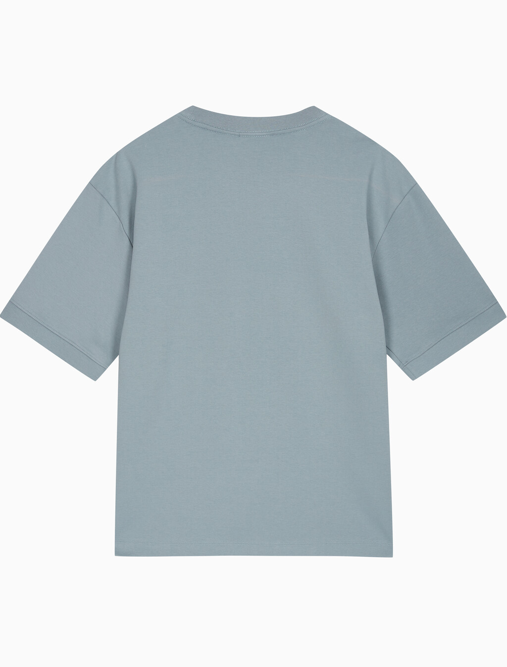 Buy 남성 릴렉스핏 CK 인터락 반팔 티셔츠 in color BLUE