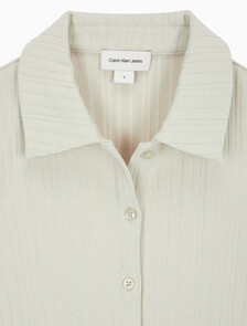 Buy 여성 폴로 립 슬립 탑 in color BEIGE