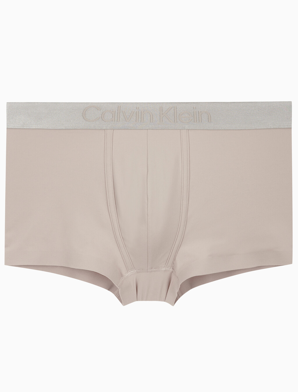 Buy 남성 브러시드 마이크로 져지 로우 라이즈 트렁크 in color LIGHT GREY