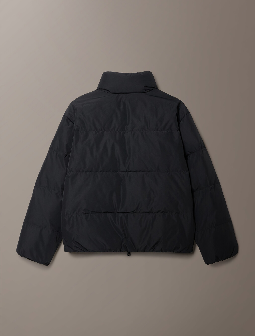 Buy 남성 스탠드 칼라 모노로고 다운 자켓 in color BLACK