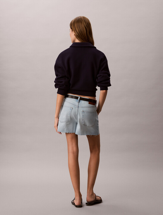 여성 90s 데님 쇼츠