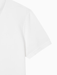 Buy 남성 레귤러핏 피케 폴로 쿨링 반팔 티셔츠 in color BRIGHT WHITE