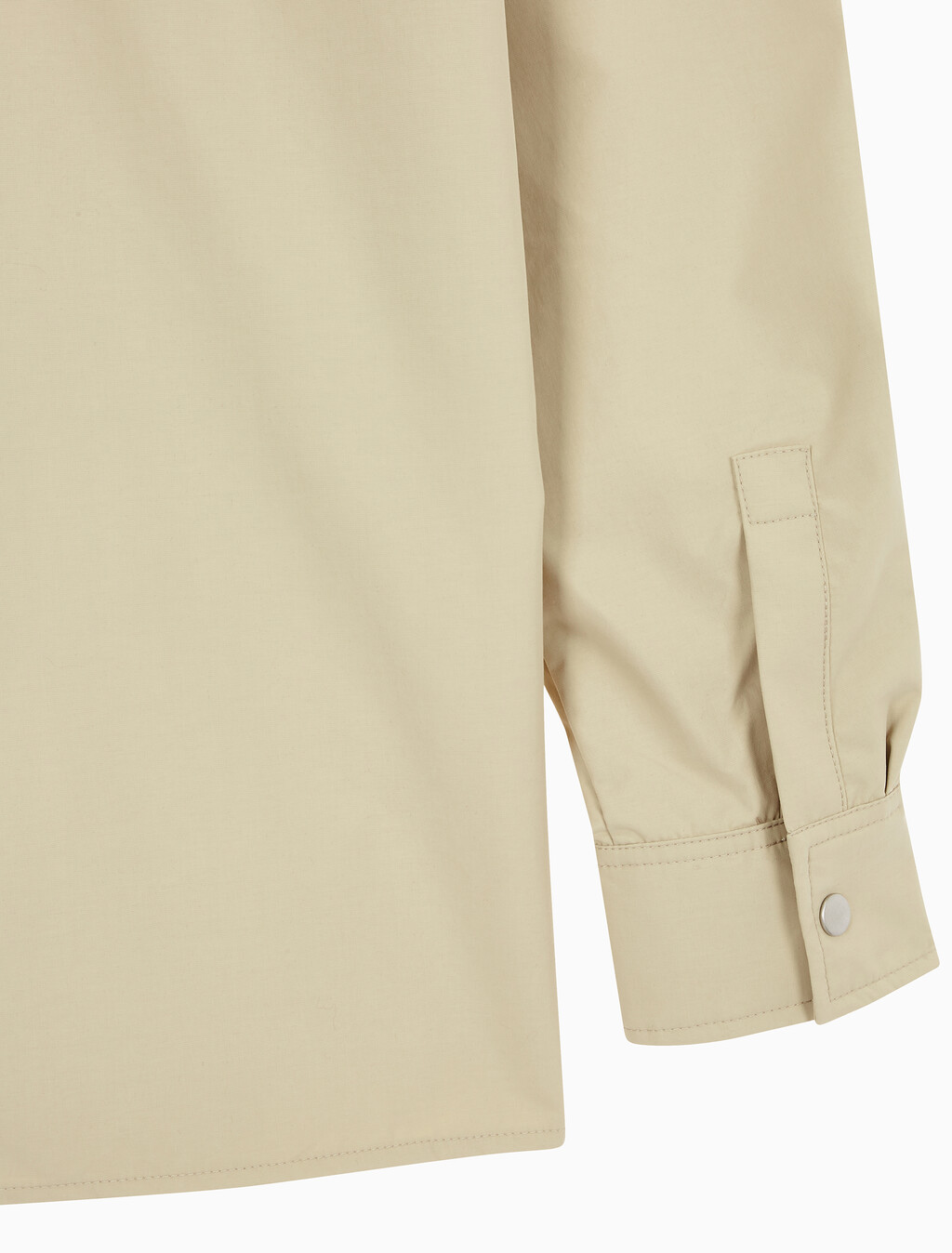 Buy 남성 유틸리티 기능성 집업 셔츠 in color PALE KHAKI