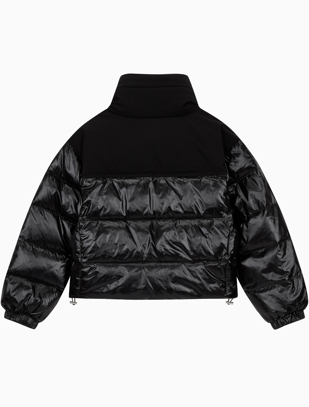 Buy 여성 매트 블라킹 샤인 다운 자켓 in color BLACK