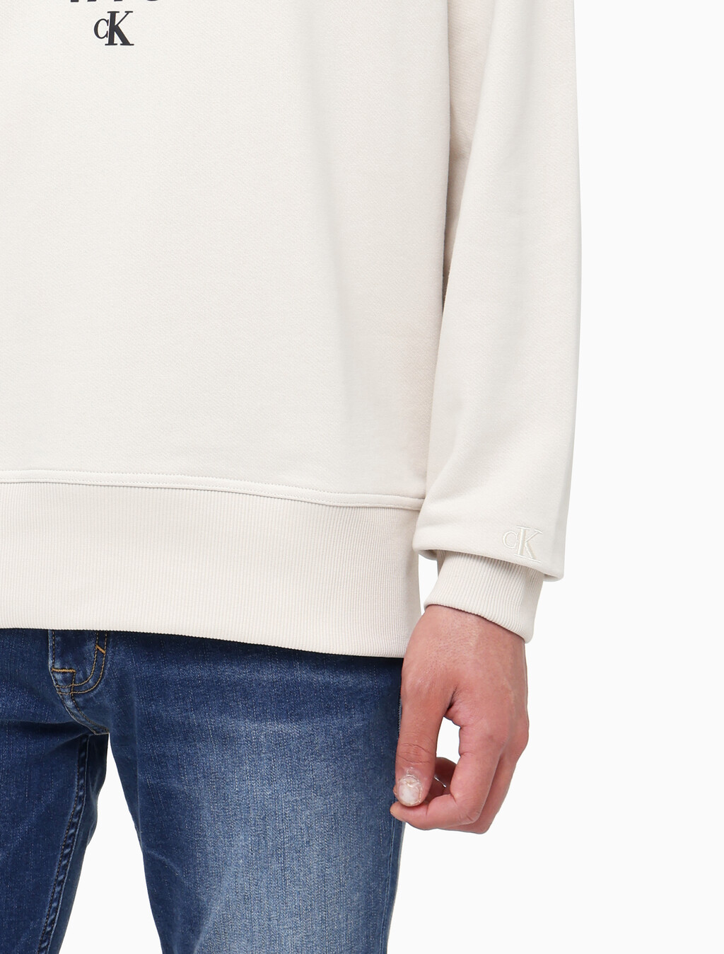 Buy 남성 커브 1978 로고 크루넥 스웨트셔츠 in color BLUR FLORAL_BLACK