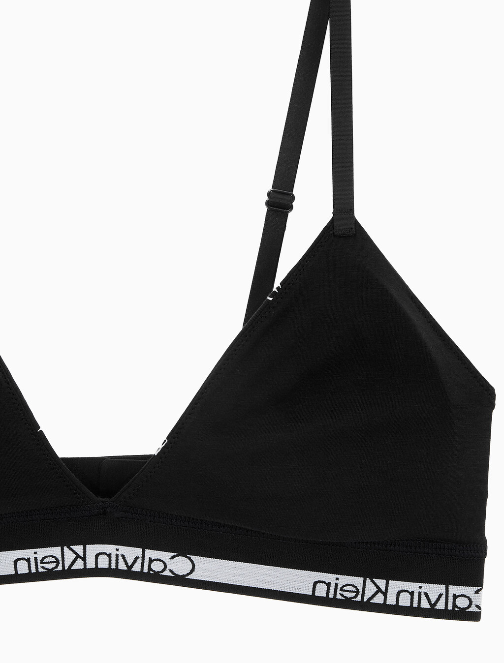 Buy 여성 아이콘 코튼 모달 트라이앵글 in color DIAMOND LOGO PRINT_BLACK