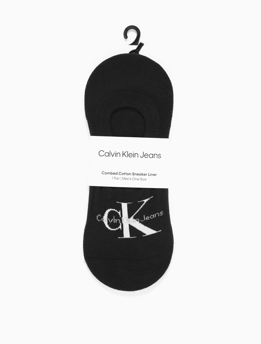 Buy 남성 콤드 코튼 스니커 라이너 삭스 (블랙 1 PAIR) in color BLACK