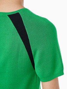 Buy 여성 리퀴드 샤인 탱크 티셔츠 탑 in color BLOSSOM GREEN
