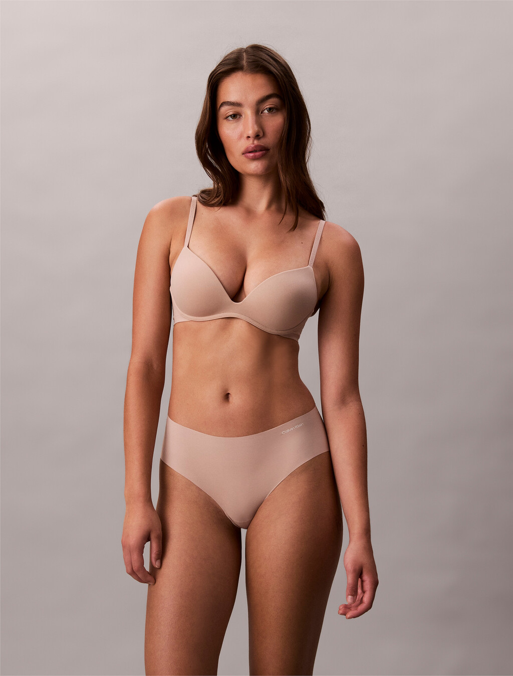 Buy 여성 퍼펙틀리 핏 와이어프리 푸쉬업 in color CEDAR