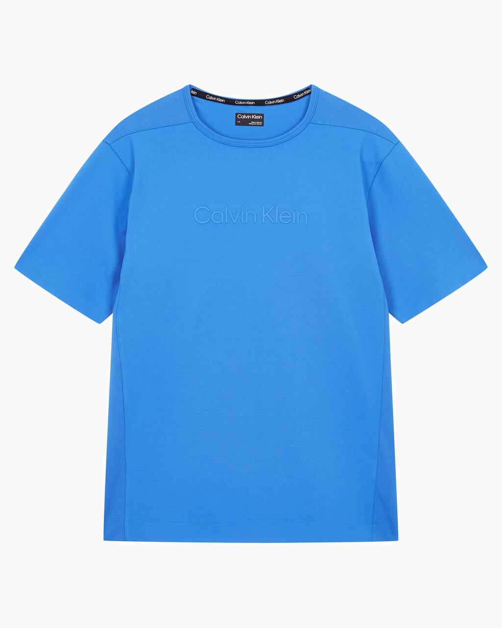Buy 남성 레귤러 핏 에센셜 스트레치 기능성 반팔 티셔츠 in color PALACE BLUE