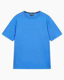 Buy 남성 레귤러 핏 에센셜 스트레치 기능성 반팔 티셔츠 in color PALACE BLUE