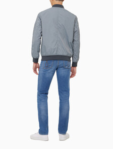 Buy 남성 나일론 봄버 자켓 in color OVERCAST GREY