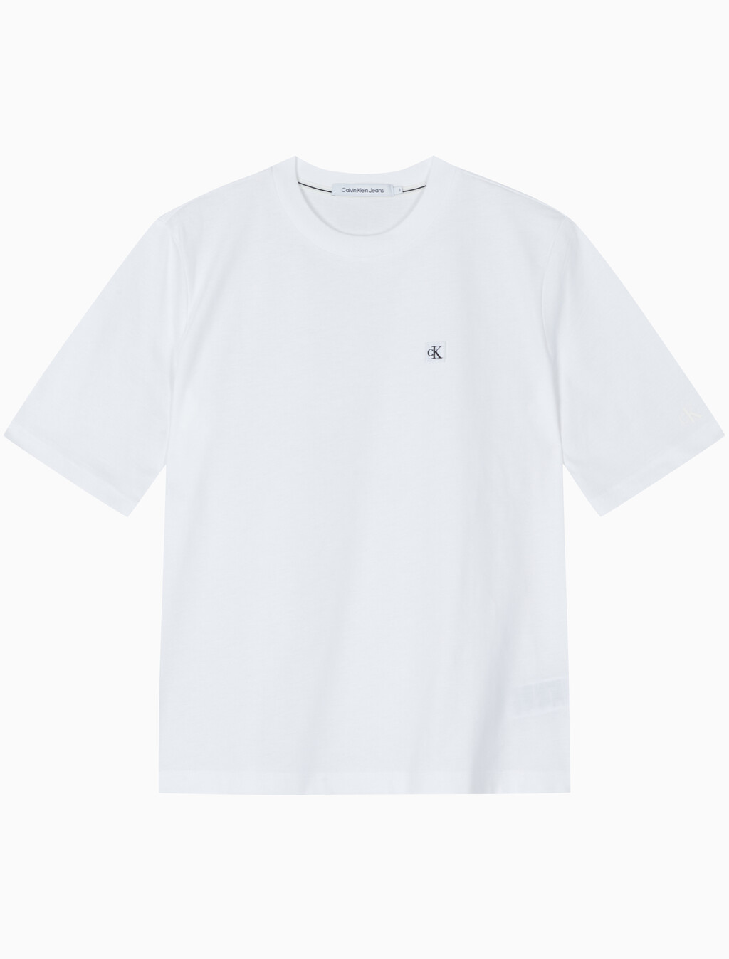 Buy 여성 릴렉스 로고 반팔 티셔츠 in color BRIGHT WHITE