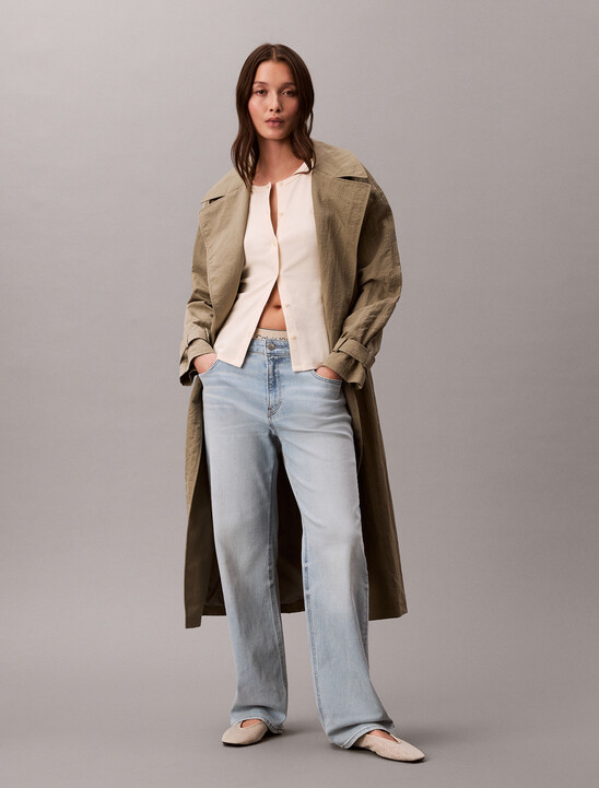 여성 90S 스트레이트 에코 데님