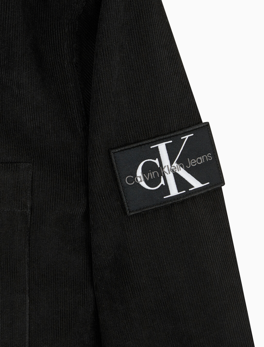 Buy 남성 레귤러핏 코듀로이 셔츠 in color CK BLACK