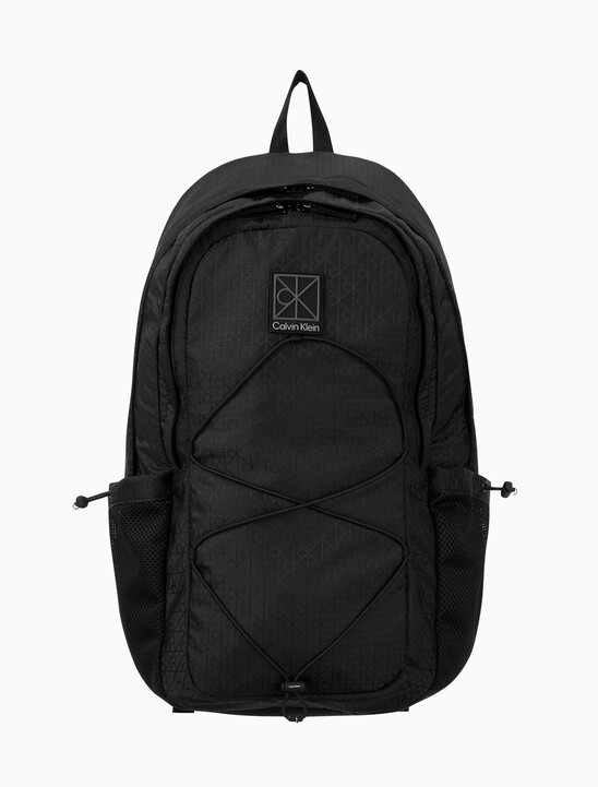 남녀공용 유틸리티 엠블럼 번지 백팩