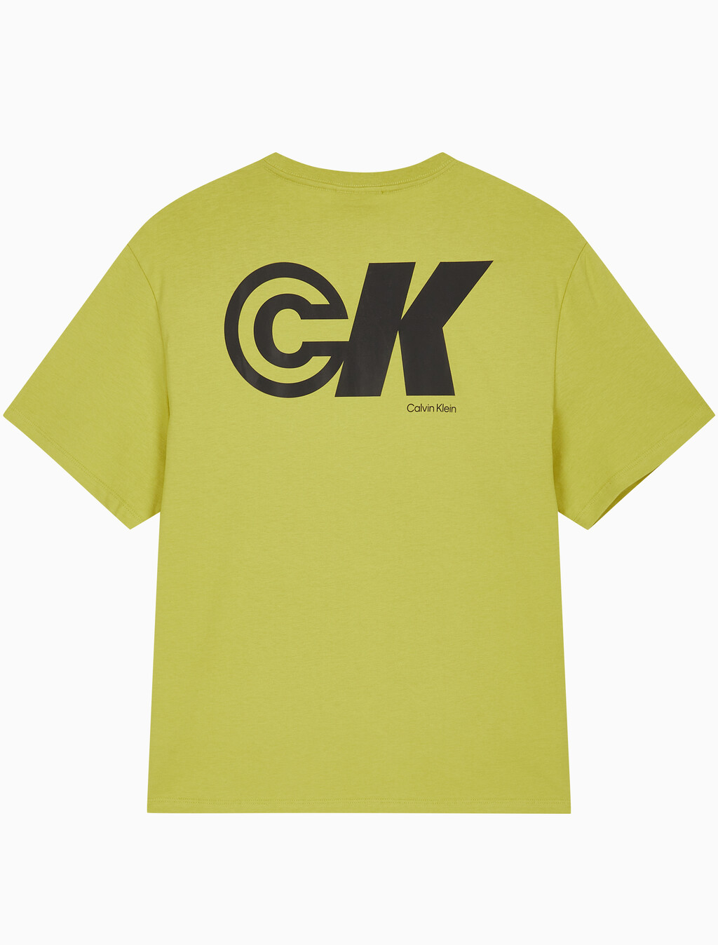 Buy 남성 이지핏 CK 스포츠 로고 그래픽 반팔 티셔츠 in color SPANISH LIME 