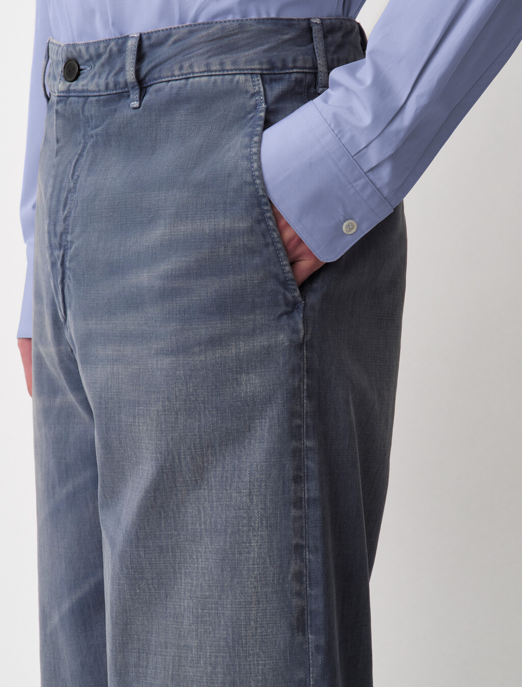 Buy BERTIE MENS CHINOS in color BLUE