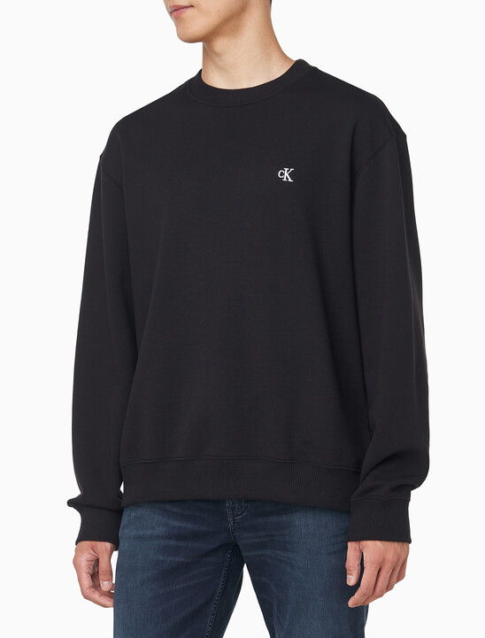 남성 프렌치테리 모노그램 크루넥 스웻셔츠