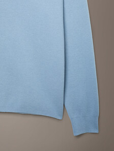 Buy 남성 테크 니트 크루넥 스웨터 in color Ashley Blue