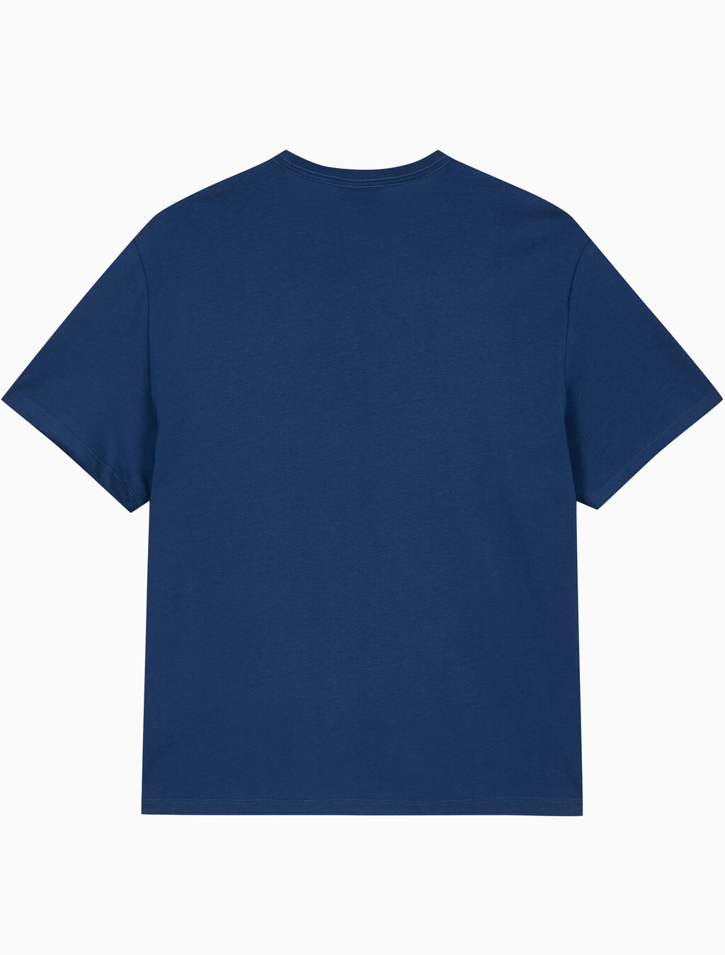 Buy 남성 레귤러핏 히어로 모노그램 로고 반팔 티셔츠 in color BLUE JEAN