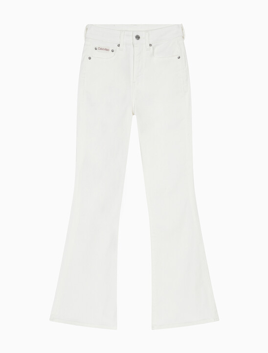 여성 하이라이즈 플레어 데님