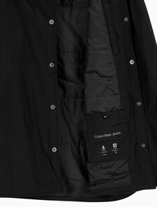 Buy 남성 패디드 셔츠 자켓 in color BLACK
