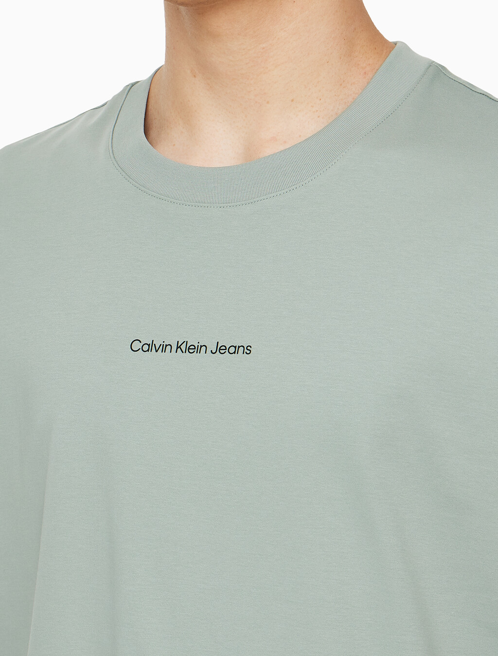 Buy 남성 레귤러핏 그래픽 반팔 티셔츠 in color KHAKI GREY