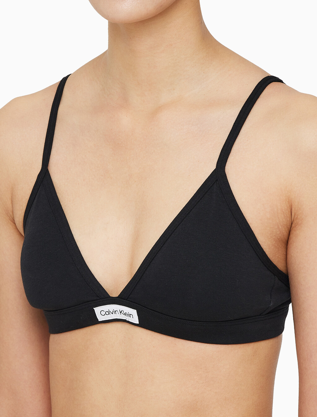 Buy 여성 클래식 컴포트 트라이앵글 브라 (H&E) in color BLACK