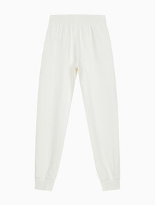 Buy 여성 미네랄 다이 모노로고 조거 팬츠 in color WHITE