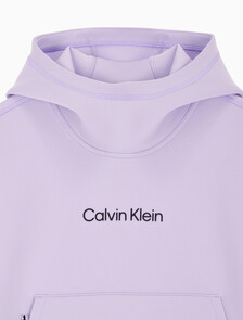 Buy 여성 릴렉스핏 크롭 후디 in color BRILLIANT WHITE