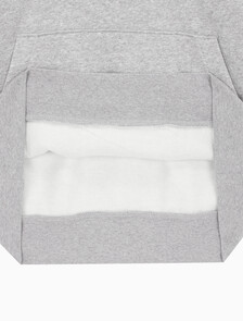 Buy 남성 롱슬리브 아카이브 플리스 후디 in color GREY HEATHER