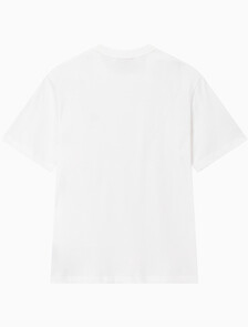 Buy 남성 이지핏 아카이브 로고 반팔 티셔츠 in color BRIGHT WHITE