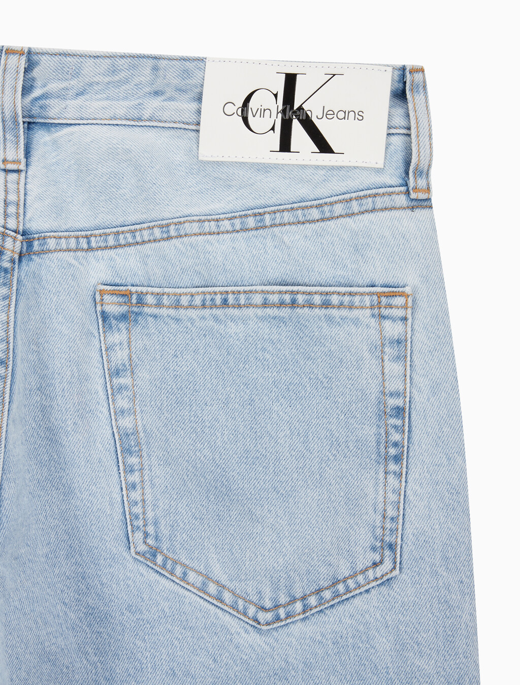 Buy 남성 90's 스트레이트핏 라이트블루 데님 in color CHALKY BLUE