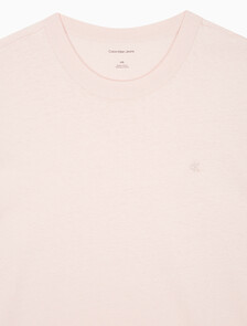 Buy 남성 레귤러핏 헴프 저지 반팔 티셔츠 in color LIGHT PINK