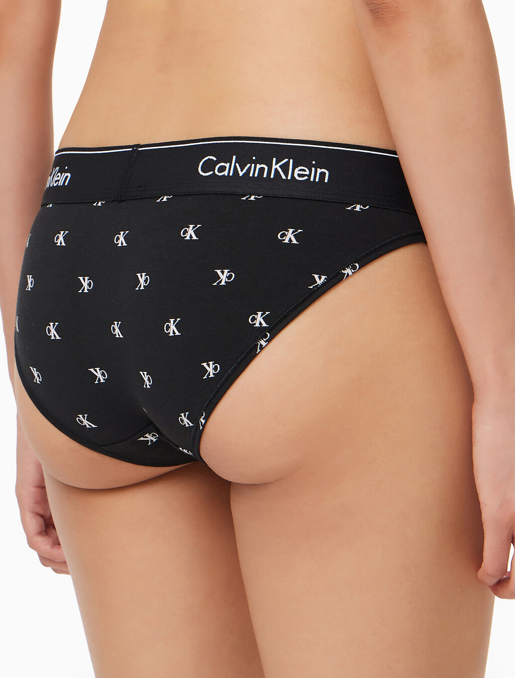 Buy 여성 모던 코튼 AF 비키니 in color DIAMOND LOGO PRINT_BLACK