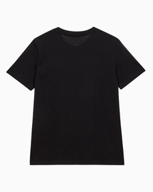 Buy 여성 스트레이트핏 모노그램로고 크루넥 반팔 티셔츠 in color CK BLACK