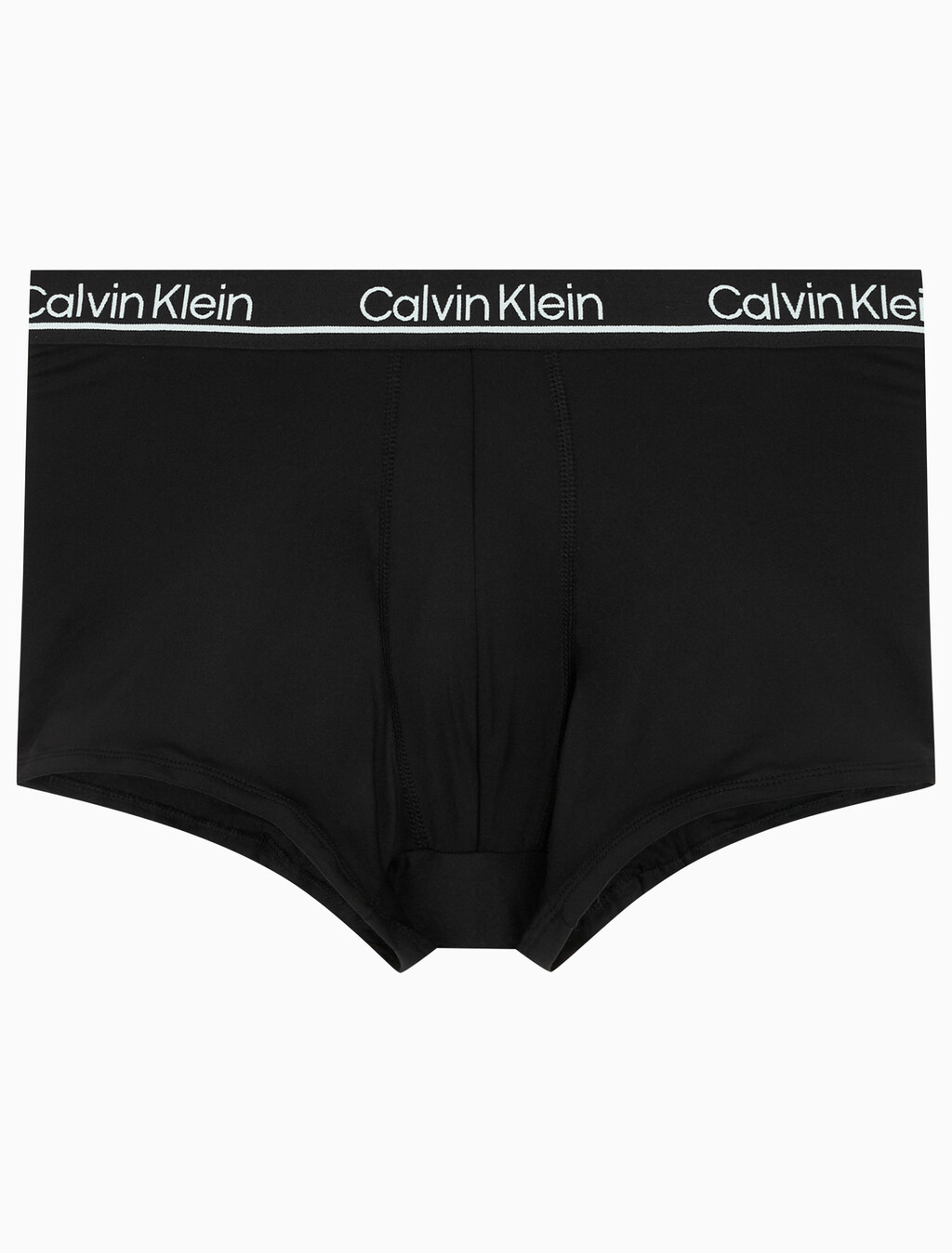 Buy 남성 CK 마이크로 플러스 로우 라이즈 트렁크 4PK in color Charcoal / Black / White / Black