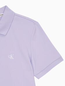 Buy 여성 CK 로고 폴로 반팔 원피스 in color LILAC