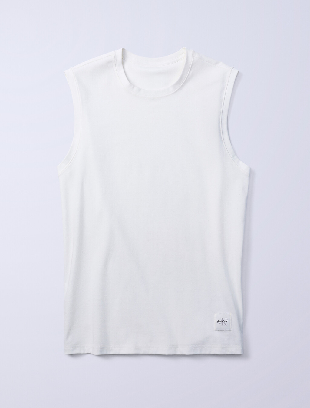Buy Jung Kook for Calvin Klein 남성 헤리티지 코튼 탱크탑 in color TOFU