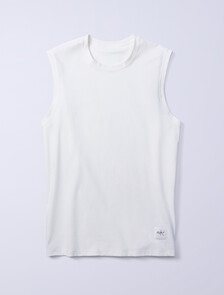 Buy Jung Kook for Calvin Klein 남성 헤리티지 코튼 탱크탑 in color TOFU