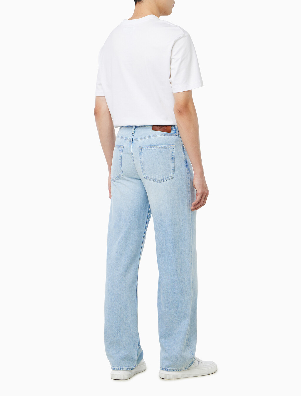 Buy 배기핏 에코 쿨 진 in color Light Blue