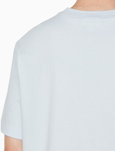 Buy 남성 이지핏 아카이브 로고 반팔 티셔츠 in color LIGHT BLUE