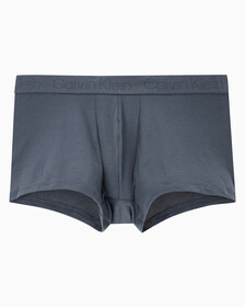 Buy 남성 CK 마이크로 플러스 3PK 로우 라이즈 트렁크 in color BLACK/WOLF GREY HEATHER/TURBULENCE