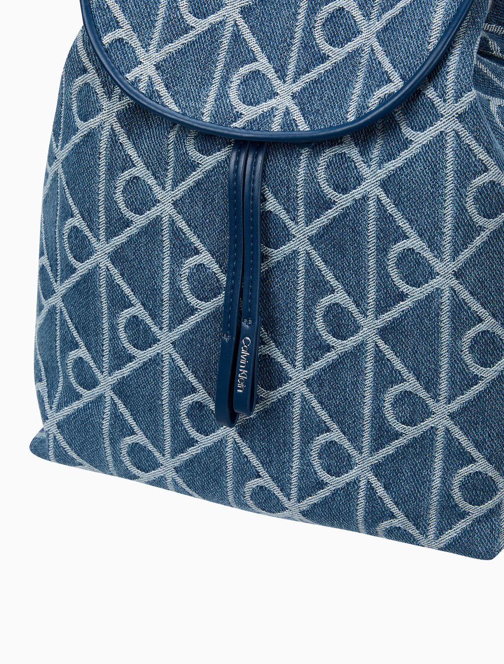 Buy 여성 엠블럼 데님 백팩 in color Denim JQD Medium Wash